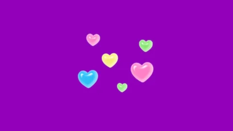 Love animation on chroma key background 動画素材 329398588