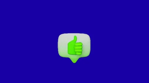 Love animation on chroma key background 库存影片 332485485