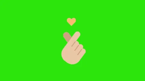 Love animation on chroma key background 库存影片 332751379