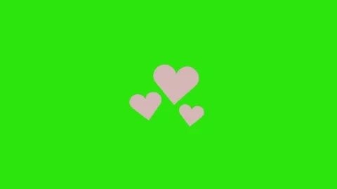 Love animation on chroma key background Stock-Footage 332751667