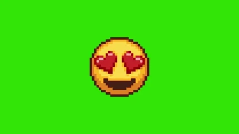 Love animation on chroma key background Vidéo 334046299