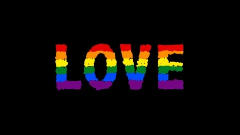 Love Animation. Stock Footage 116110960