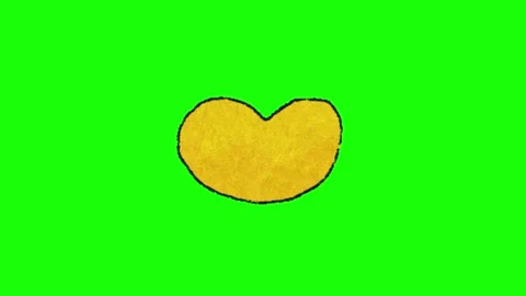 Love animation on green screen background Stock Footage 329970075