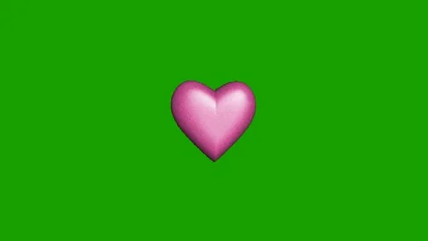 Love animation on green screen background Vidéo 330660925