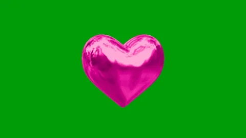 Love animation on green screen background Vídeo Stock 330679837