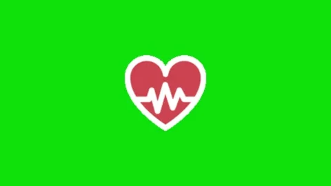 Love animation on green screen Vídeos de archivo 328899637