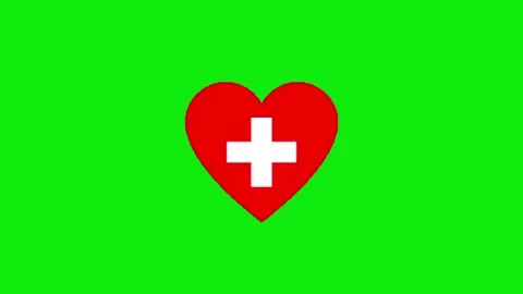 Love animation on green screen Vídeo Stock 335258863