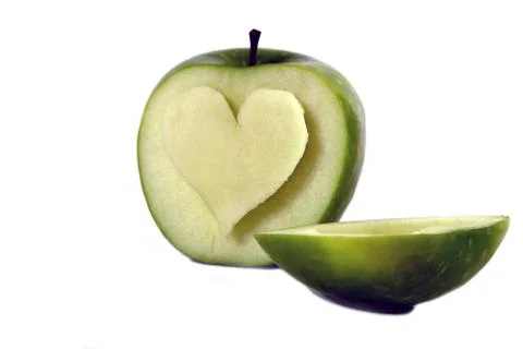 Love apple Foto stock