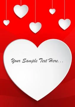 Love background Illustrazione stock