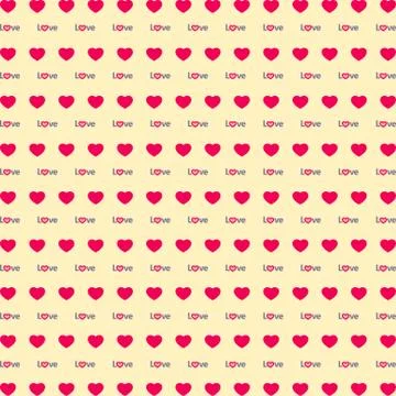 Love background Illustrazione stock