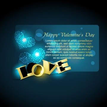 Love background Stock Illustration