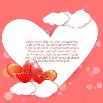 Love background Stock Illustration