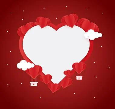 Love background Illustrazione stock