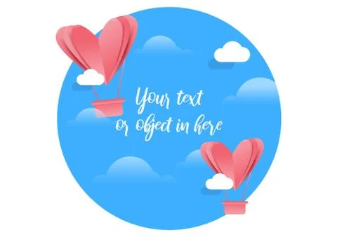 Love background Illustrazione stock