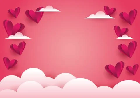 Love background Stock Illustration
