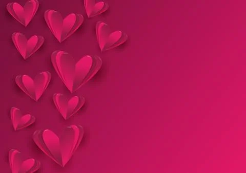 Love background Illustrazione stock