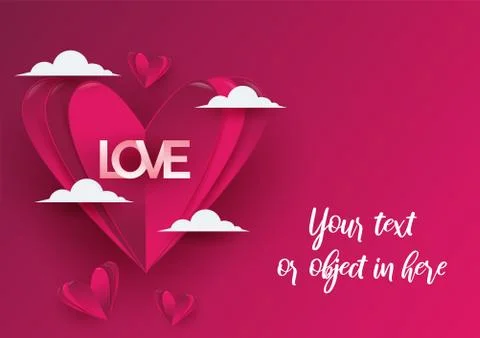 Love background Stock Illustration