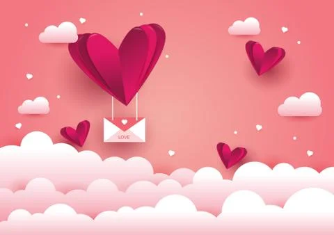 Love background Illustrazione stock