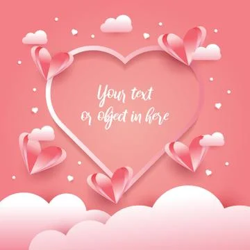 Love background Stock Illustration