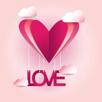 Love background Stock Illustration