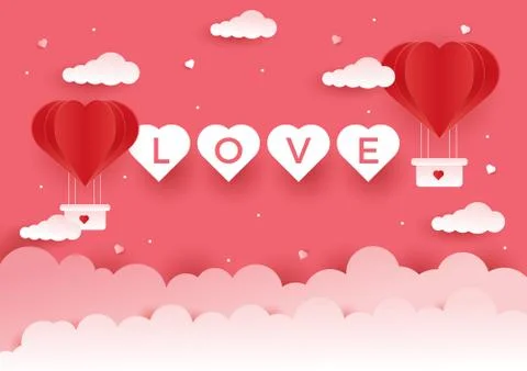 Love background Illustrazione stock