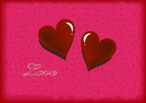 Love Background Stock Illustration