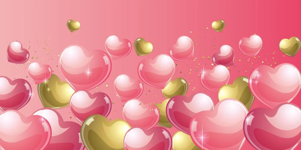 Love background Stock Illustration