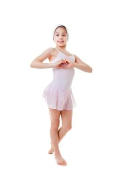 Love ballet dancing Stock Photos