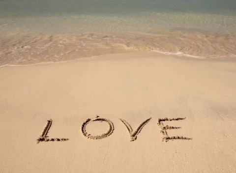 Love on the beach Stock-Fotos