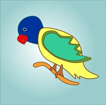 Love Bird Stock Illustration