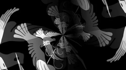 Love Birds Vortex Stockbeeldmateriaal 34301186