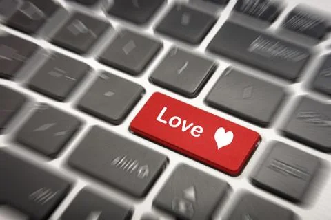 Love Blur Stock Illustration