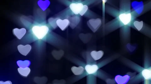 Love bokeh flashlight reflection 库存影片 44882202