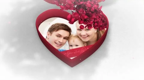 Love Box Reveal - After Effects Template 库存 After Effects
