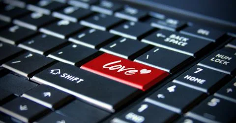 Love button Stock Photos