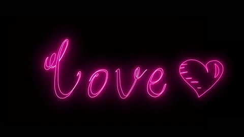 LOVE CALLIGRAPHY 스톡 동영상 170181230