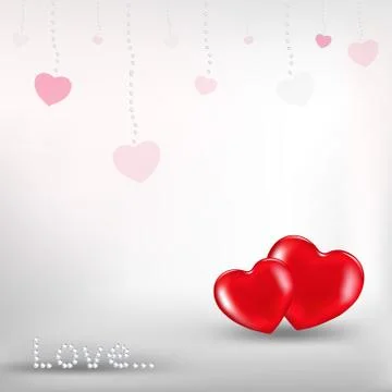 Love card Stock Illustration