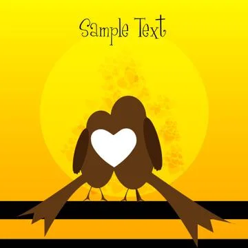 Love card Stock-Illustration