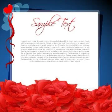 Love card Stock Illustration