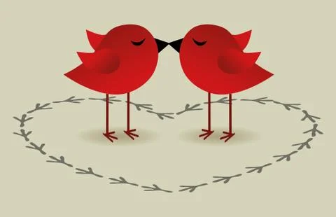 Love card Stock Illustration