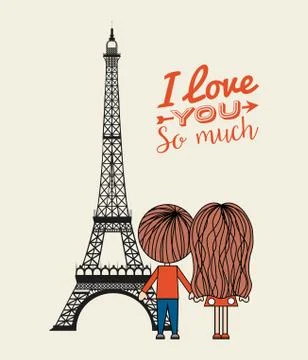 Love card Illustrazione stock