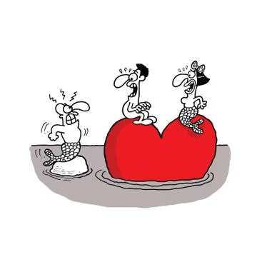 Love cheat Stock Illustration