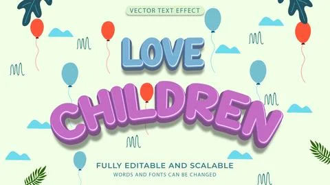 LOVE CHILD Stock Illustration