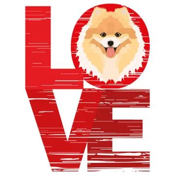 Love Chow. 스톡 일러스트