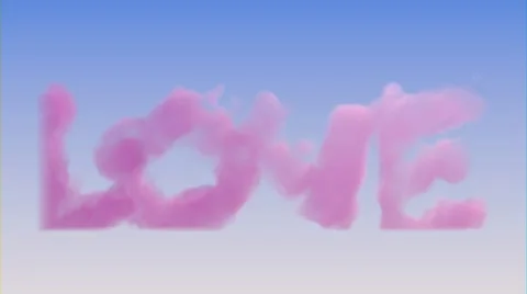 Love Clouds (HD) Stock Footage 7728295