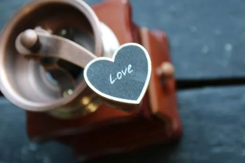 Love Coffee concept, Stock Photos