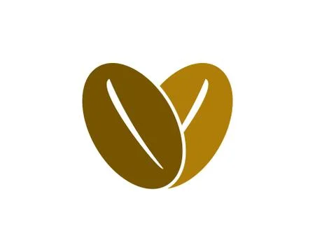 Love coffee logo Stock Illustration