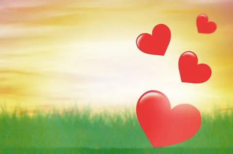 Love Concept Background Ilustração Stock