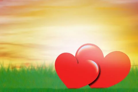 Love Concept Background Stock Photos