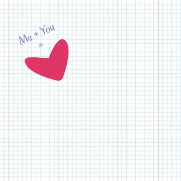 Love concept with copy-space Stock Illustration